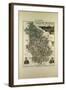 Map of Haute Marne 1896, France-null-Framed Giclee Print