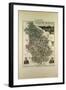 Map of Haute Marne 1896, France-null-Framed Giclee Print