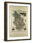 Map of Haute Marne 1896, France-null-Framed Giclee Print