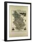 Map of Haute Marne 1896, France-null-Framed Giclee Print