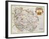 Map of Herefordshire, 1695-Robert Morden-Framed Giclee Print