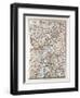 Map of Hessen Germany 1899-null-Framed Giclee Print