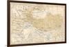 Map of Himalaya Region of Asia, 1870s-null-Framed Giclee Print