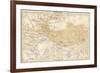 Map of Himalaya Region of Asia, 1870s-null-Framed Giclee Print