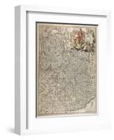 Map of Historical Region of Savoy-Nicolas Visscher-Framed Giclee Print