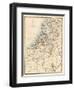 Map of Holland, 1870s-null-Framed Giclee Print