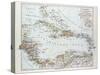 Map of Honduras Nicaragua Costa Rica the Northern Part of Columbia Venezuela Cuba 1899-null-Stretched Canvas