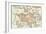 Map of Hong Kong (C. 1900), Maps-Encyclopaedia Britannica-Framed Art Print