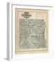 Map of Houston County, Minnesota, c.1874-A^ T^ Andreas-Framed Art Print