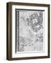 Map of Hyde Park Corner, Grosvenor Square and Tyburn, 1746 (Litho)-John Rocque-Framed Premium Giclee Print