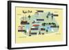 Map of Hyde Park-Claire Huntley-Framed Giclee Print
