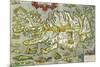 Map of Iceland, 1585-null-Mounted Giclee Print