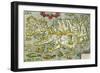 Map of Iceland, 1585-null-Framed Giclee Print