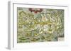 Map of Iceland, 1585-null-Framed Giclee Print