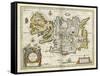 Map of Iceland, from 'Atlas Maior Sive Cosmographia Blaviana', 1662-Joan Blaeu-Framed Stretched Canvas