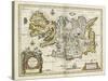 Map of Iceland, from 'Atlas Maior Sive Cosmographia Blaviana', 1662-Joan Blaeu-Stretched Canvas