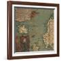 Map of Iceland, Scotland, Norway and Sweden-Giustino Menescardi-Framed Giclee Print