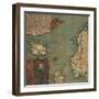 Map of Iceland, Scotland, Norway and Sweden-Giustino Menescardi-Framed Premium Giclee Print