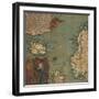 Map of Iceland, Scotland, Norway and Sweden-Giustino Menescardi-Framed Premium Giclee Print