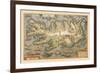 Map of Iceland-Abraham Ortelius-Framed Premium Giclee Print