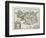 Map of Iceland-W.j. Blaeu-Framed Giclee Print