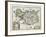 Map of Iceland-W.j. Blaeu-Framed Giclee Print