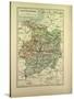 Map of Ille-Et-Vilaine, France-null-Stretched Canvas