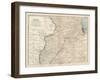 Map of Illinois, Northern Part. United States-Encyclopaedia Britannica-Framed Art Print