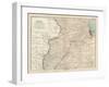 Map of Illinois, Northern Part. United States-Encyclopaedia Britannica-Framed Art Print