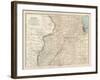 Map of Illinois, Northern Part. United States-Encyclopaedia Britannica-Framed Art Print