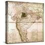 Map of India, 1803-null-Stretched Canvas