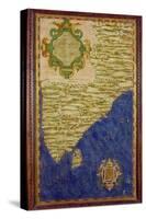 Map of India and Ceylon, from the Sala Delle Carte Geografiche-Egnazio Danti-Stretched Canvas