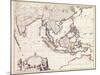 Map of India and the East Indies-Frederick de Wit-Mounted Giclee Print