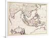 Map of India and the East Indies-Frederick de Wit-Framed Giclee Print