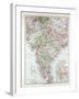 Map of India Pakistan and Tibet 1899-null-Framed Giclee Print