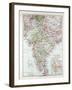 Map of India Pakistan and Tibet 1899-null-Framed Giclee Print