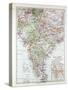 Map of India Pakistan and Tibet 1899-null-Stretched Canvas
