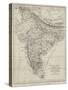 Map of India Shewing the Proposed Route of Hrh the Prince of Wales-null-Stretched Canvas