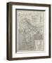 Map of India-null-Framed Giclee Print