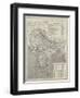 Map of India-null-Framed Giclee Print