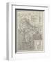 Map of India-null-Framed Giclee Print