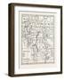 Map of Indo-China, Showing Burma and Adjoining Countries-null-Framed Giclee Print