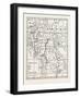 Map of Indo-China, Showing Burma and Adjoining Countries-null-Framed Giclee Print