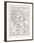 Map of Indo-China, Showing Burma and Adjoining Countries-null-Framed Giclee Print