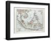 Map of Indonesia 1899-null-Framed Giclee Print