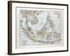 Map of Indonesia 1899-null-Framed Giclee Print