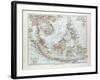 Map of Indonesia 1899-null-Framed Giclee Print