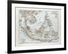 Map of Indonesia 1899-null-Framed Giclee Print