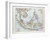 Map of Indonesia 1899-null-Framed Giclee Print