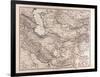 Map of Iran, 1876-null-Framed Giclee Print